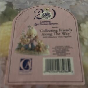 Precious Moments Collecting Friends Figurine - Pink and Cream